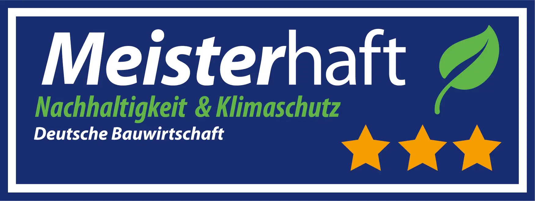 Logo Meisterhaft 3 Sterne NuK